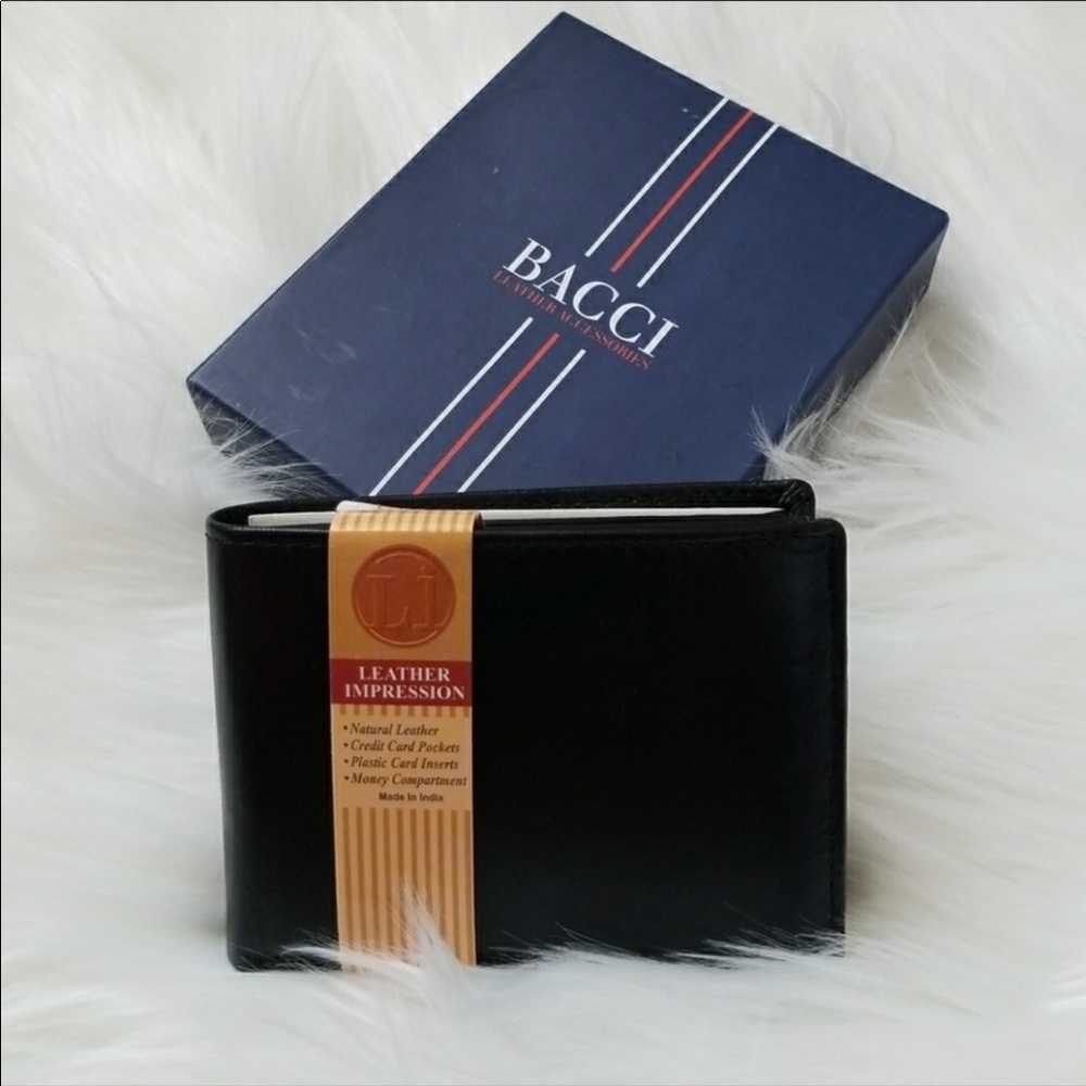 Black Leather Wallet